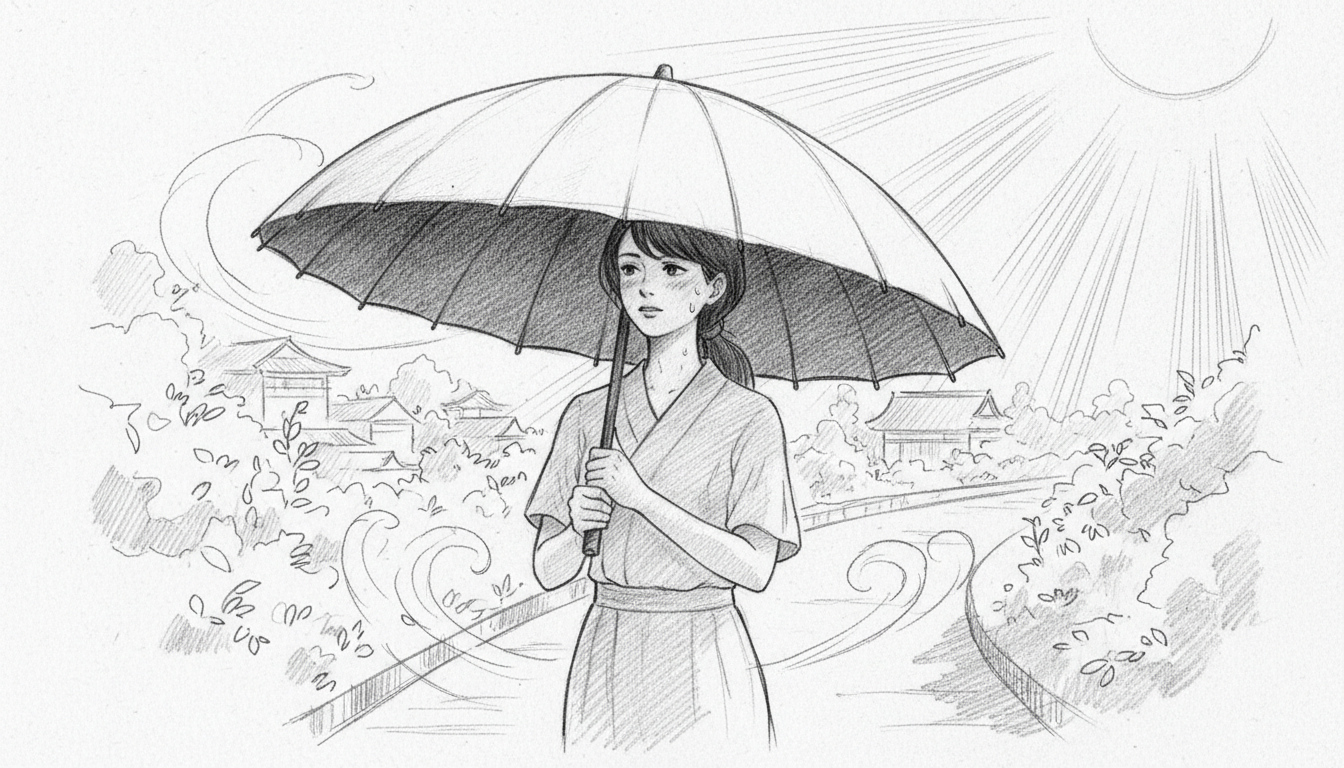 なぜ完全遮光・晴雨兼用の日傘がおすすめなのか？